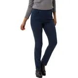 RAPHAELA by BRAX Damen Slim Jeanshose 10-6220 Pamina, Gr. W40/L32 (Herstellergröße: 50), Blau (Stoned 25) - 40W / 32L