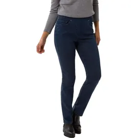 RAPHAELA by BRAX Damen Slim Jeanshose 10-6220 Pamina, Gr. W40/L32 (Herstellergröße: 50), Blau (Stoned 25) - 40W / 32L