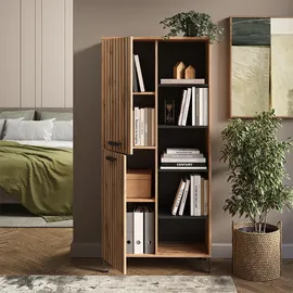 Vicco Garderobenschrank Amber 80 x 172 cm Eiche Wotan