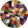 Flair Rugs Rhumba Teppich 160 x 160 cm Mehrfarbig