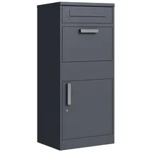 Phoenix Phoenix, Safe Co. PB1121AAK Briefkasten, Graphit Paketablagefach Stahl