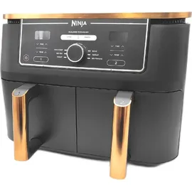 Ninja Foodi MAX Dual Zone Heißluftfritteuse AF400EUCP 9,5l kupfer/schwarz
