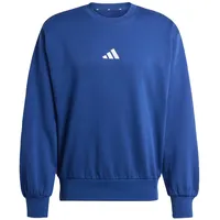 Adidas Essentials Feelcozy Sweatshirt Blau/Weiß XS