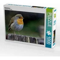 Calvendo Puzzle Rotkehlchen 1000 Teile Lege-Größe 64 x 48