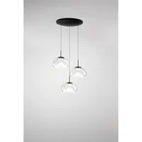 Fabas Luce 3755-47-241 BRENA, Pendelleuchten 30W, transparent