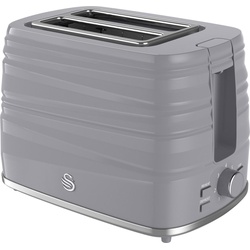 Swan 2 Slice LINE Gray Toaster ST31050GRN, Toaster, Grau