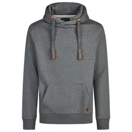Riverso Kapuzenpullover Regular Fit Grau 4XL