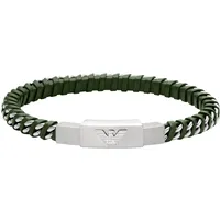 Emporio Armani EAGLE LOGO Armband grün EGS3320040 Größe 18