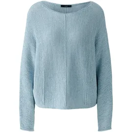 Oui Pullover Blau 42