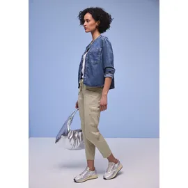 STREET ONE Cargohose Loose Fit Cobble Stone 36