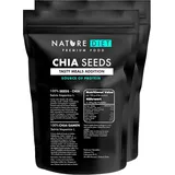 Nature Diet - Chiasamen 2x 1000 g | Salvia Hispanica | Reich an Omega-3 | Faserquelle