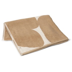 Ferm Living - Ebb Strandtuch 150 x 100 cm, sand / naturweiß
