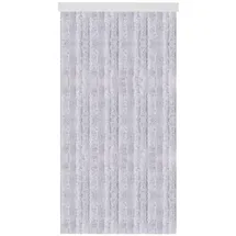 arsvita Flauschvorhang 80x220 cm Unistreifen grau
