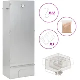 vidaXL Räucherofen mit Kaltrauchgenerator 44,5 x 29 x 110 cm Verzinkter Stahl V3200756