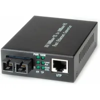 Value Fast Ethernet Konverter, RJ-45 - SC