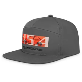 audi collection shop Quattro 45,4 Snapback Cap grau onesize