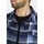 Hero by John Medoox Overshirt Karohemd Blau M
