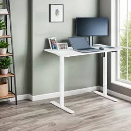 Tectake tectake® Elektrisch höhenverstellbarer Schreibtisch Skadi