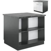 Vicco Kochinsel Fame-Line 90 x 82 x 60 cm Weiß