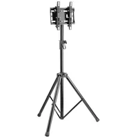 Ricoo TV Boden-Ständer Fernseher Halterung Höhenverstellbar Neigbar für 32-55 Zoll Tripod Stativ Fernsehhalterung FS0822 Dreifuß Fernseh-Stand Standfuß Smart Bildschirm bis 35 Kg & VESA 200x200