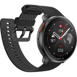 Polar Vantage V3 BT 47 mm Aluminiumgehäuse schwarz Silikonarmband blau L