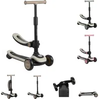 KIKKABOO Treo 2 In 1 Tretroller - Beige - One Size