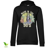 Teletubbies Made In The 90s Girly Hoodie Schwarz XXL