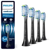 Philips Sonicare C3 Premium Plaque Control Aufsteckbürste schwarz 4 St.