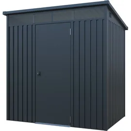 garden 'n' more Pultdachhaus Basic plus 1,97 x 1,46 m Schwarz