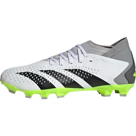 Adidas Herren Fussball-Kunstrasenschuhe Predator, FTWWHT/CBLACK/LUCLEM, 46 2⁄3
