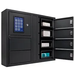 ROTTNER Key Depot 6 Schlüsseltresor grau Elektronik- und Standardschloss