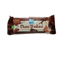 Pural Crac’O choc Puffreis Vollmilch-Schoko bio