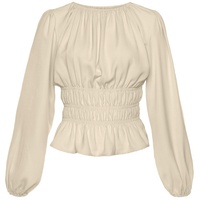 LASCANA Langarmbluse Damen creme Gr.42
