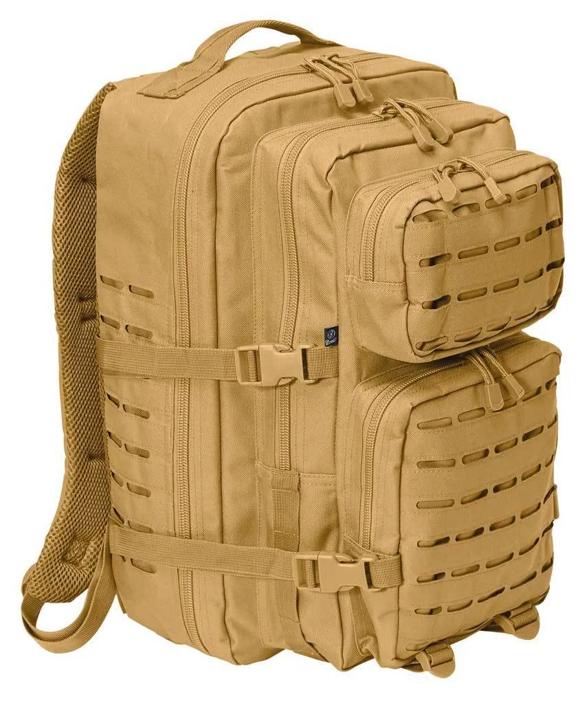 Brandit US Cooper Lasercut Large Rucksack, beige für Männer