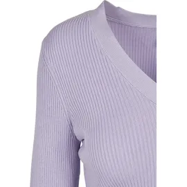 URBAN CLASSICS Knit Strickjacke Lilac XL
