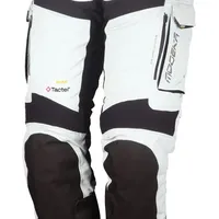 Modeka Tacoma III Motorradhose - hellgrau-schwarz - LM