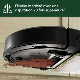 IROBOT Roomba 105 Combo + AutoEmpty Dock Schwarz
