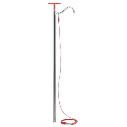 SONAX Edelstahl Fasspumpe für brennbare Flüssigkeiten, Edelstahl 04966410 , 1 Stück