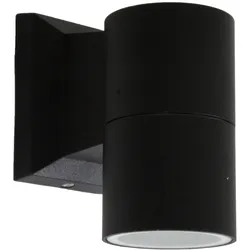 Down Strahler Haus Tür Wand Beleuchtung ALU Leuchte Fassaden Außen Lampe schwarz