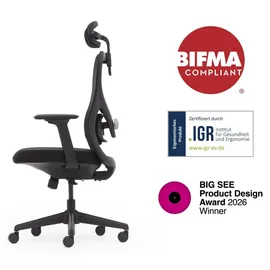 Yaasa Chair Plus Schwarz