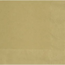 20 grosse Servietten gold 33 x 33 cm