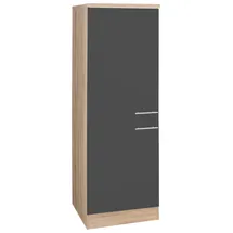 OPTIFIT Kühlumbauschrank Kalmar 60 x 57 x 175 cm Grau