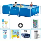 Rechteckiger Frame Pool - 300x200x75 Cm - 7-teilig  S50