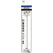 Tombow Radiergummi für Radierstift MONO eraser weiß, 1 St.