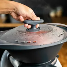 Mixcover Thermo-Griff für Varoma oder Dampfgardeckel für Thermomix TM7 TM6 TM5 TM31, Monsieur Cuisine, Bosch Cookit