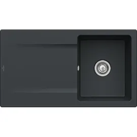 Villeroy & Boch Siluet 50 ebony + Excenterbetätigung