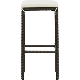 vidaXL Gartenbar-Set 7-tlg. Braun
