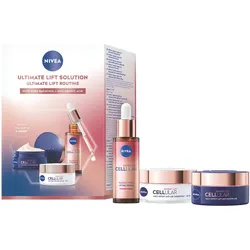 NIVEA Gesichts-Pflege-Set Tagespflege & Nachtcreme Lift Serum