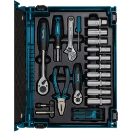 Makita Handwerkzeugset 87-tlg. im Makpac Gr. 1 blau