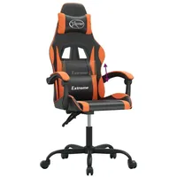 VidaXL Gaming-Stuhl Schwarz und Orange USB